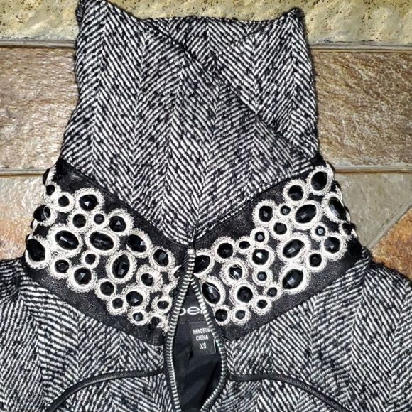 BEBE jewled jacket. New no tags. - Picture 3 of 11